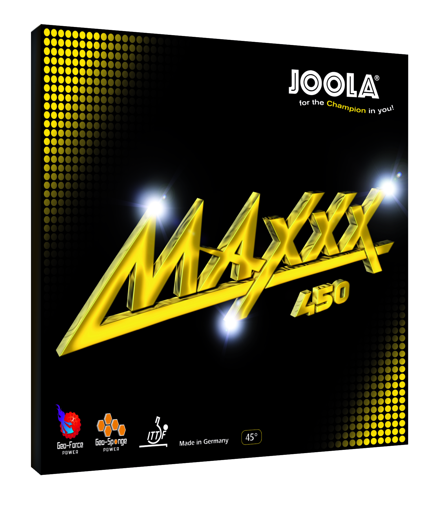 JOOLA MAXXX 450 - Empfehlung für den Spielertyp - OFFENSIV SPIN